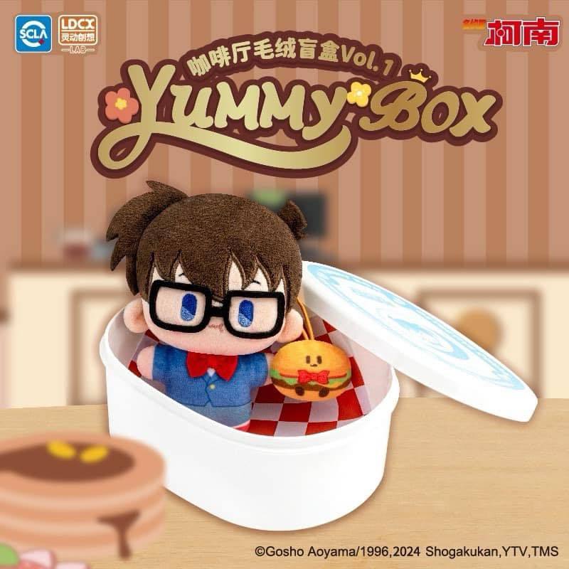 (🧸แฟชั่นลด30%) [เลือกตัว] กล่องสุ่ม พวงกุญแจ 52TOYS LDCX DETECTIVE CONAN Yummy Box pendant กล่องข้าวโคนัน ของแท้