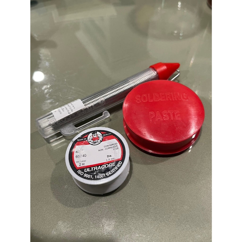 ULTRACORE ตะกั่วบัดกรี ขนาด1.2mm อัลตราคอร์ ตะกั่ว ตะกั่วปากกา ยางสนบัดกรี