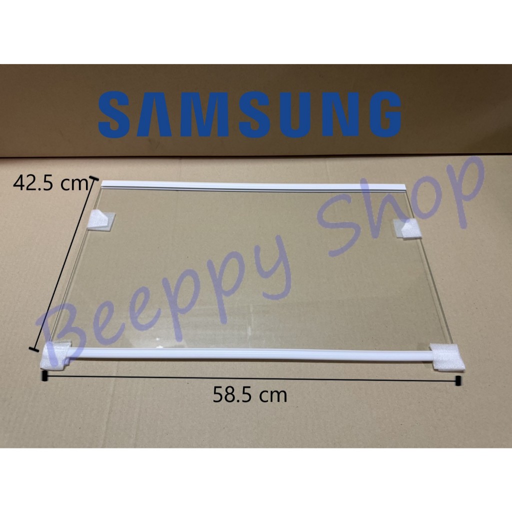 ⚙️ชั้นกระจก Samsung รุ่น RT43K/RT43F/RT46K/RT46F ถาดกระจกวางของในตู้เย็น ของแท้