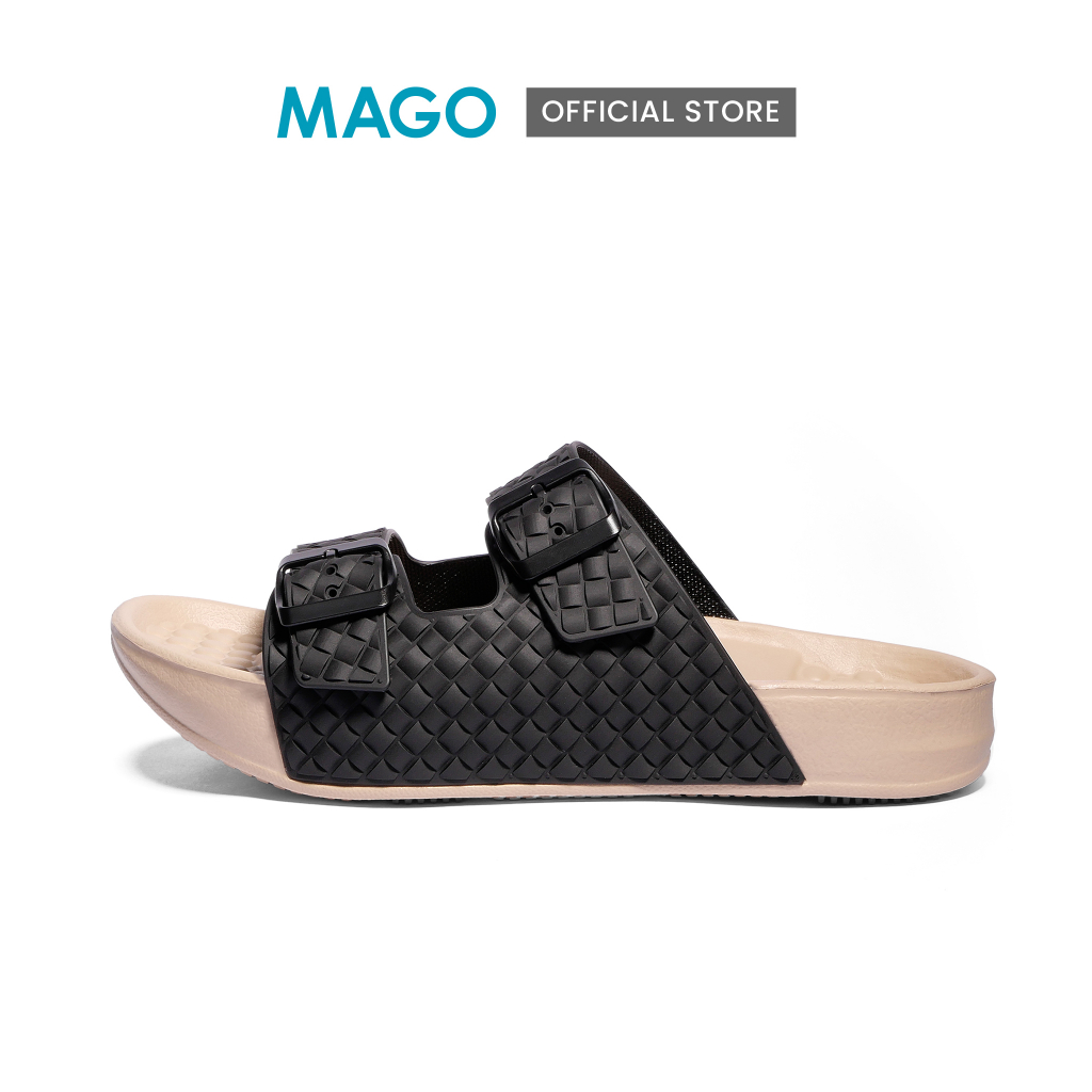 MAGO FOOTWEAR " WICKER " (BLACK) รองเท้าดูแลสุขภาพคุณผู้หญิงและคุณผู้ชาย