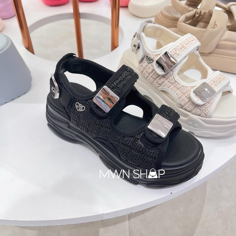 Jellybunny มีโค้ดลด30% รองเท้าแตะส้นสูง ของแท้จากชอป