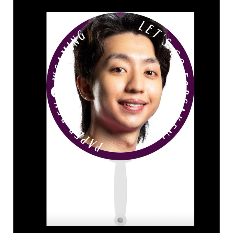 Fans PAPER REX กระดาษพัด หน้าไอดอล