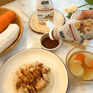 NIZE น้ำจิ้มข้าวมันไก่คลีน ลดโซเดียม 50% ไม่ใส่ผงชูรส (NZ_240)
