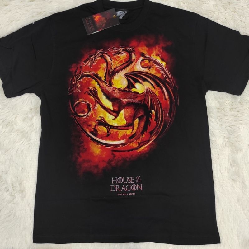 เสื้อภาพยนตร์ เรื่อง House of the Dragon ลิขสิทธิ์แท้