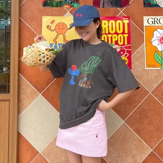 Kudsun Official - Skort กระโปรง (มีผ้าซับในกางเกง)