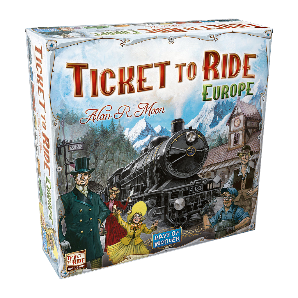 Ticket to Ride Europe : เกมต่อรถไฟ