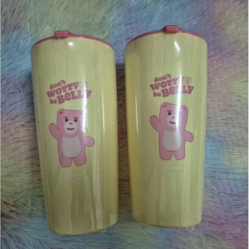 แก้วน้ำ คอลเกต X Don't wory be Belly ความจุ 900 ml.