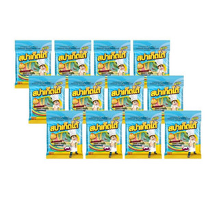 (แพ็ค 12 ชิ้น) สปาเก็ตโต้ กัมมี่เส้นยาวกลิ่นผลไม้ 30 กรัม Sp…