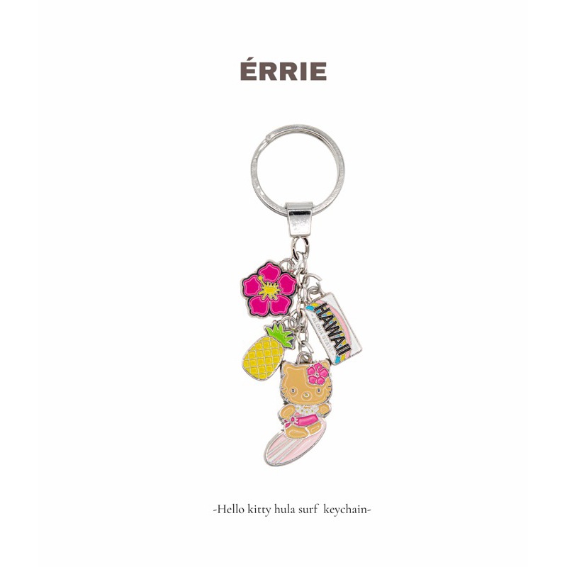 พร้อมส่ง |  Hello kitty ; Hawaii keychain