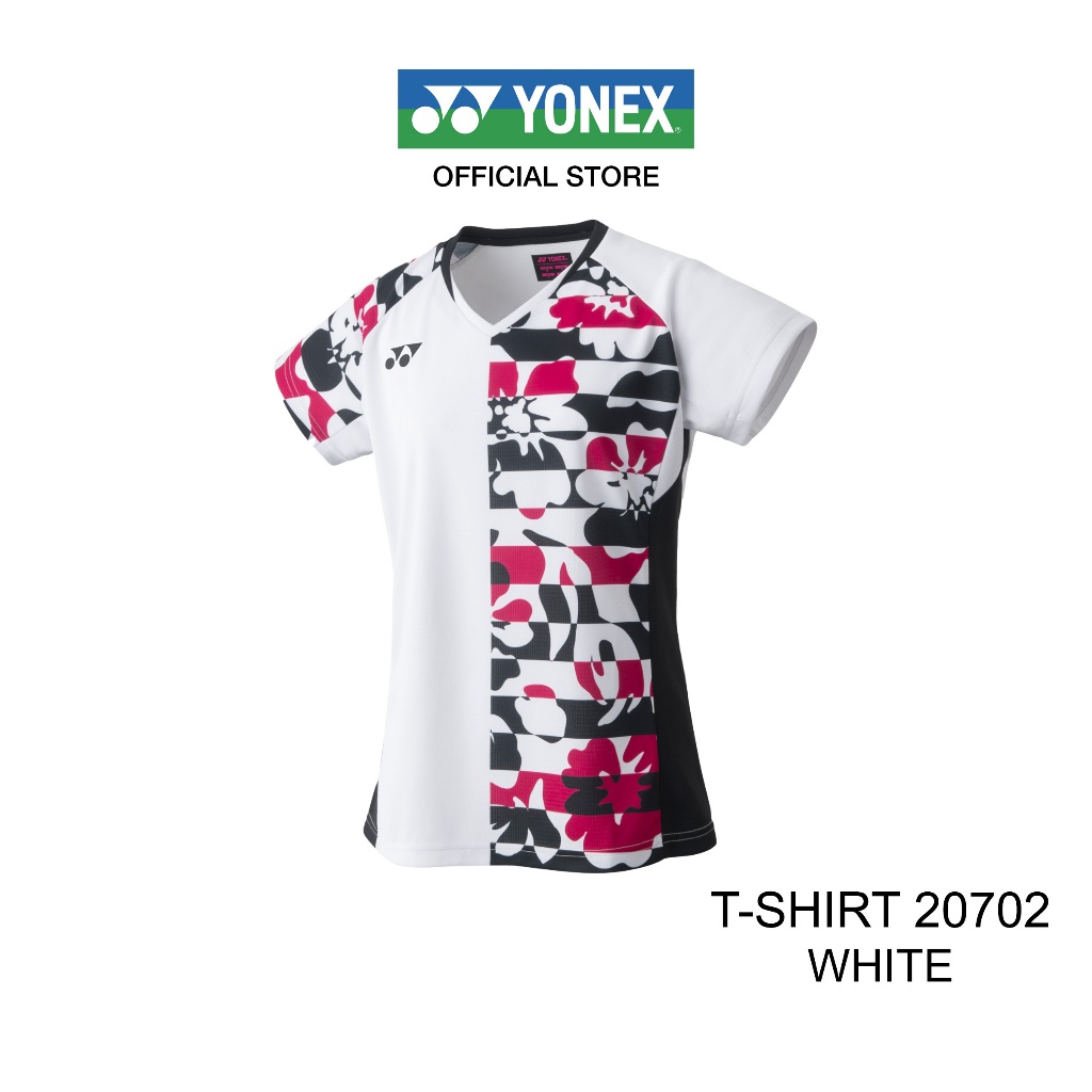YONEX T-SHIRT 20702 เสื้อคอกลม เนื้อสัมผัสนุ่มสบาย เหมาะสำหรับสวมใส่ได้ทุกโอกาส
