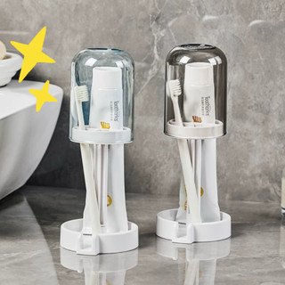 ชุดชั้นวางแปรงสีฟันนักเรียน ถ้วยล้าง ที่วางแปรง ที่ใส่แปรงสี…