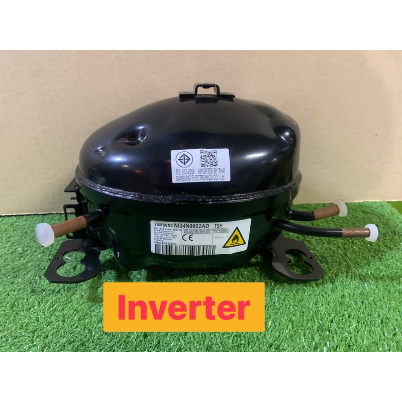 คอมเพรสเซอร์ ตู้เย็นSAMSUNG ซัมซุง รุ่น NI34N9802AD ใช้แทน MSV488,NC4AV80ALRน้ำยาR600a(ของใหม่มีน้ำม