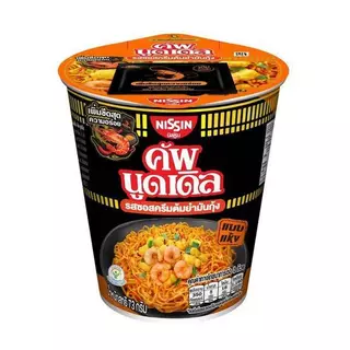 [แพ็ก 6 ถ้วย] NISSIN นิสชิน คัพ บะหมี่กึ่งสำเร็จรูป แบบถ้วย 72g-77gx6 แพ็ก 6 ถ้วย