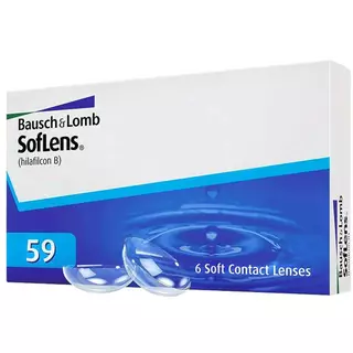 Bausch & Lomb SofLens 59 คอนแทคเลนส์รายเดือน 1คู่