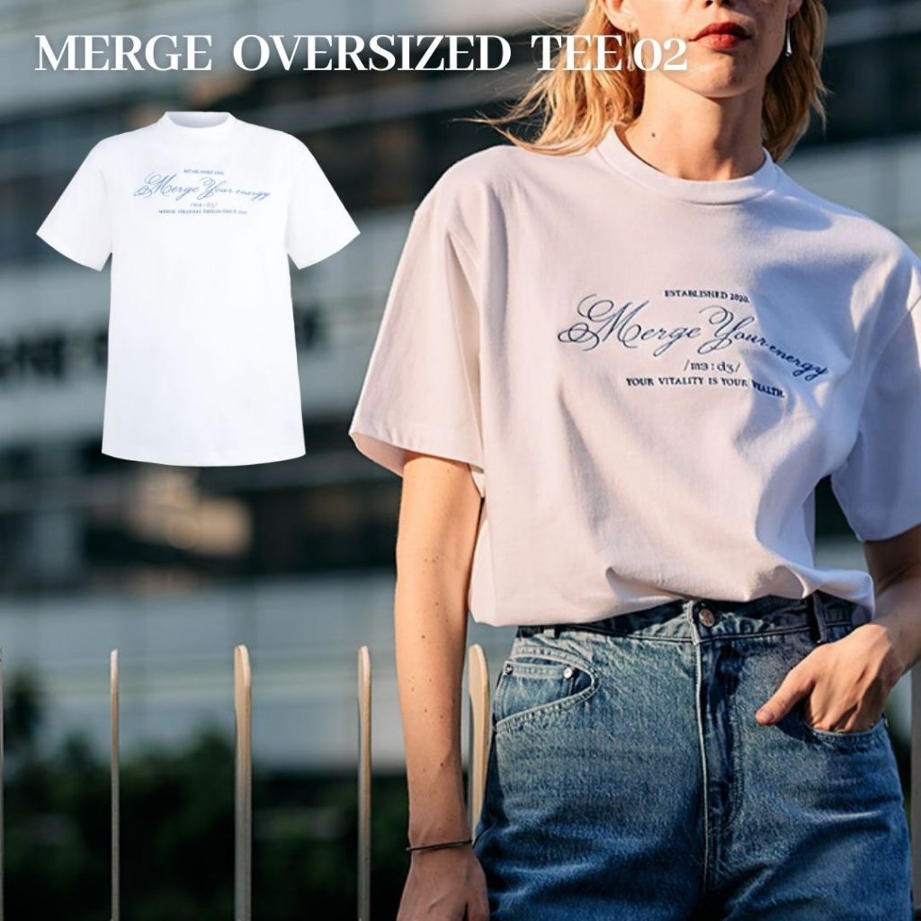 Merge Official - Merge Oversized Tee 02 (พร้อมส่ง)