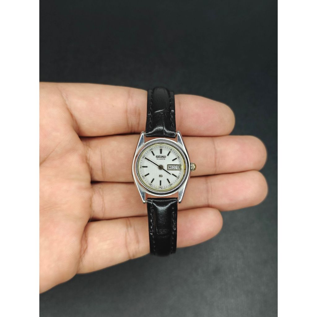 สายหนังวัว ปั๊มลายจระเข้ รุ่น Small Cowhide Leather Strap 10,12,14mm