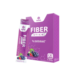 Mana Fiber Stick มานา ไฟเบอร์สติ้ก เคี้ยวอร่อย ขับถ่ายง่าย ในซองเดียว