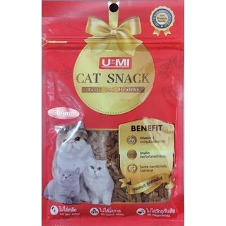 💥💥U-mi cat snack💥💥 ยูมิ ขนมแมวเส้นขนาด 35 กรัม (12 ซอง)