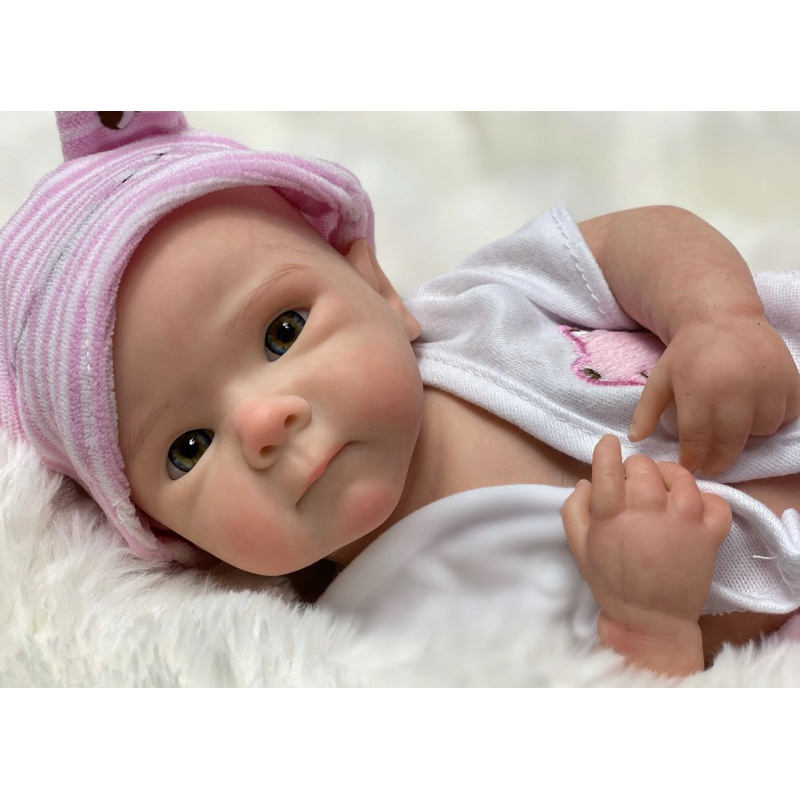 [Pre-Order] Reborn baby ตุ๊กตาทารก “Bettie” ซิลิโคนทั้งตัว 13 inch