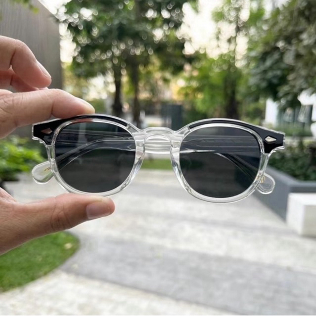 แว่นกันแดด สไตล์วินเทจ สุดฮิต เเบรนด์ canaan แท้สั่งตรงจากโรงงาน กัน UV400 สามารถนำกรอบเปลี่ยนเลนส์สายตาได้