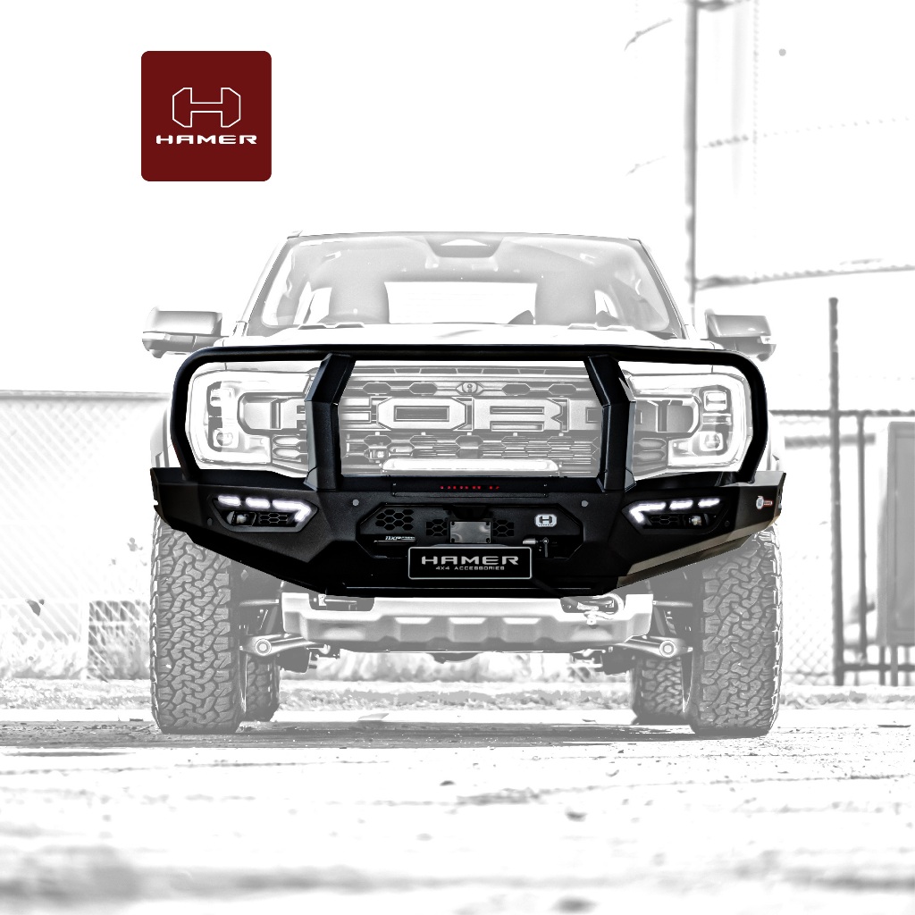 HAMER4x4 กันชนหน้า ATLAS SERIES PLUS FRONT BULL BAR