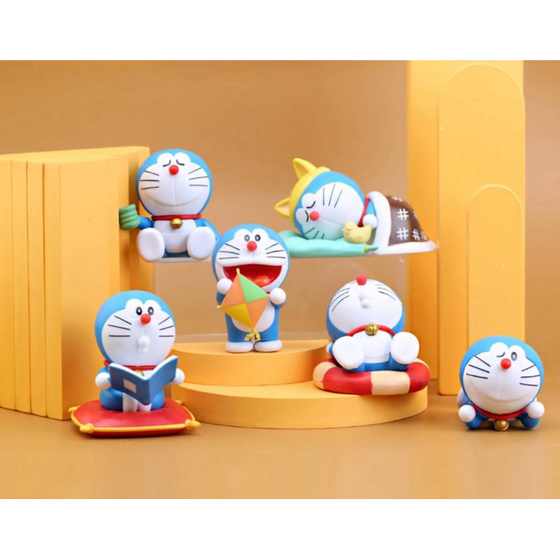 โมเดล โดราเอมอน ชุด6ตัว