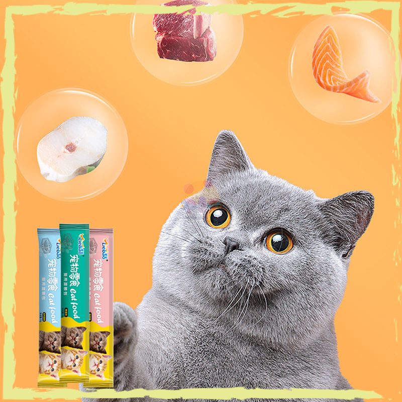 ขนมเเมวเลีย 15g มีให้เลือก5รส cat snack stick 15g อาหารแมว cat ขนมแมวเลีย แมวเลีย อาหารแมวเลีย ขนมแมวเลีย - รูปที่ 2