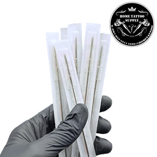 TATTOO NEEDLES 5 PCS เข็มก้าน เข็มสักยันต์ สแตนเลส แบบแบ่ง 5…