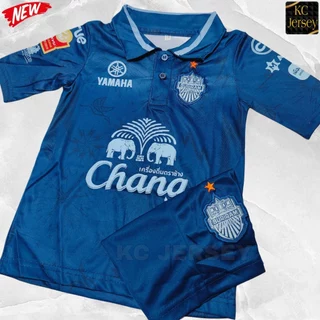 ชุดกีฬาเด็ก ทีม บุรีรัมย์ รุ่นใหม่ล่าสุด ปี 2025 ครบชุดเสื้อพร้อมกางเกง มีไซส์ 14-30