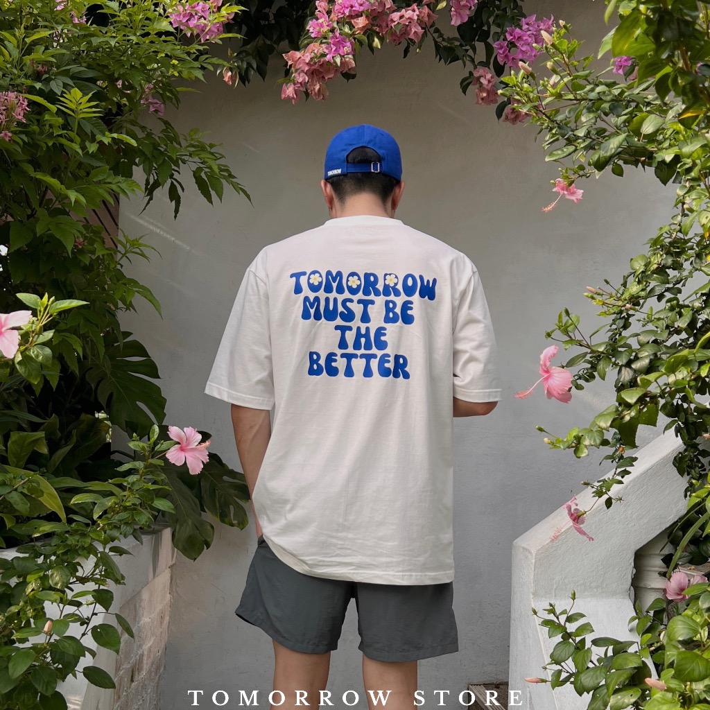 TOMORROW- เสื้อOVERSIZE/C20 รุ่นT-4001 MUST BE BETTER