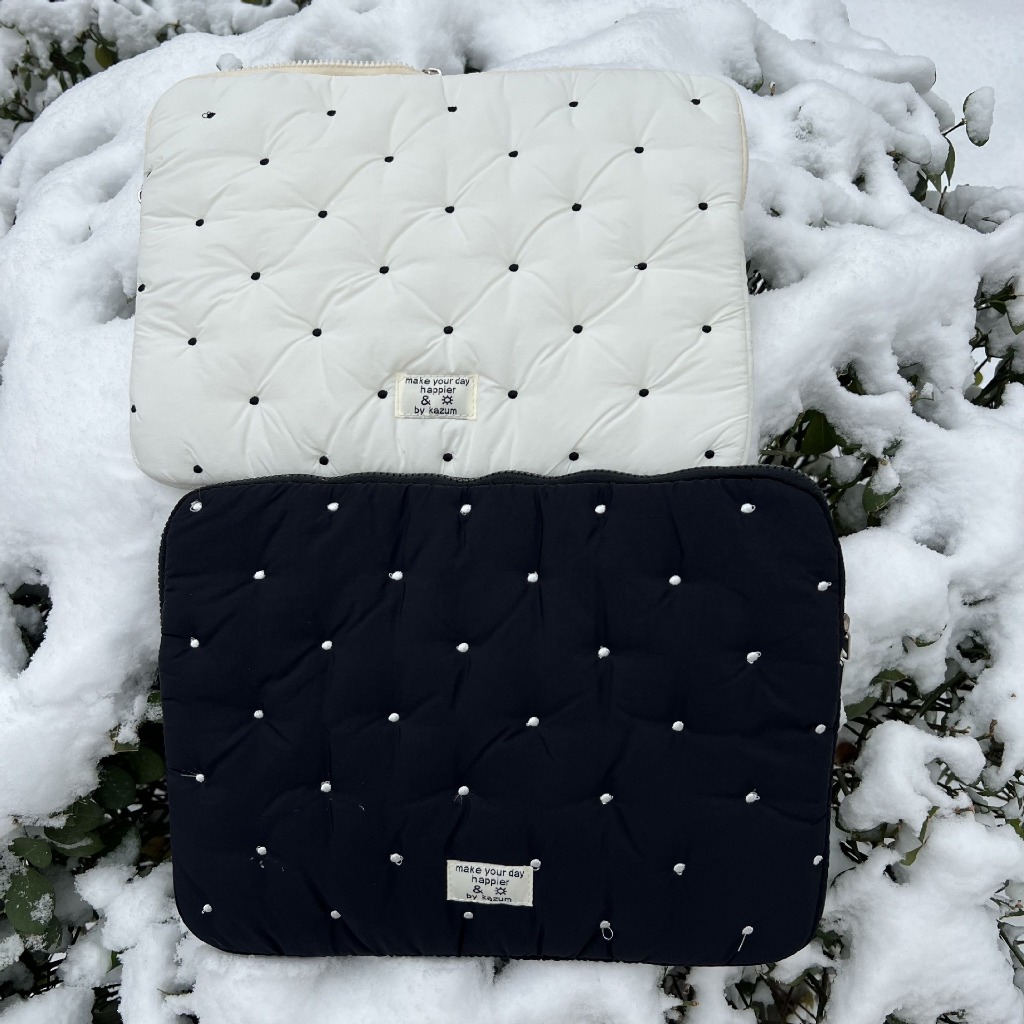 กระเป๋าใส่แล็ปท็อป ลายจุด soft case notebook - NB