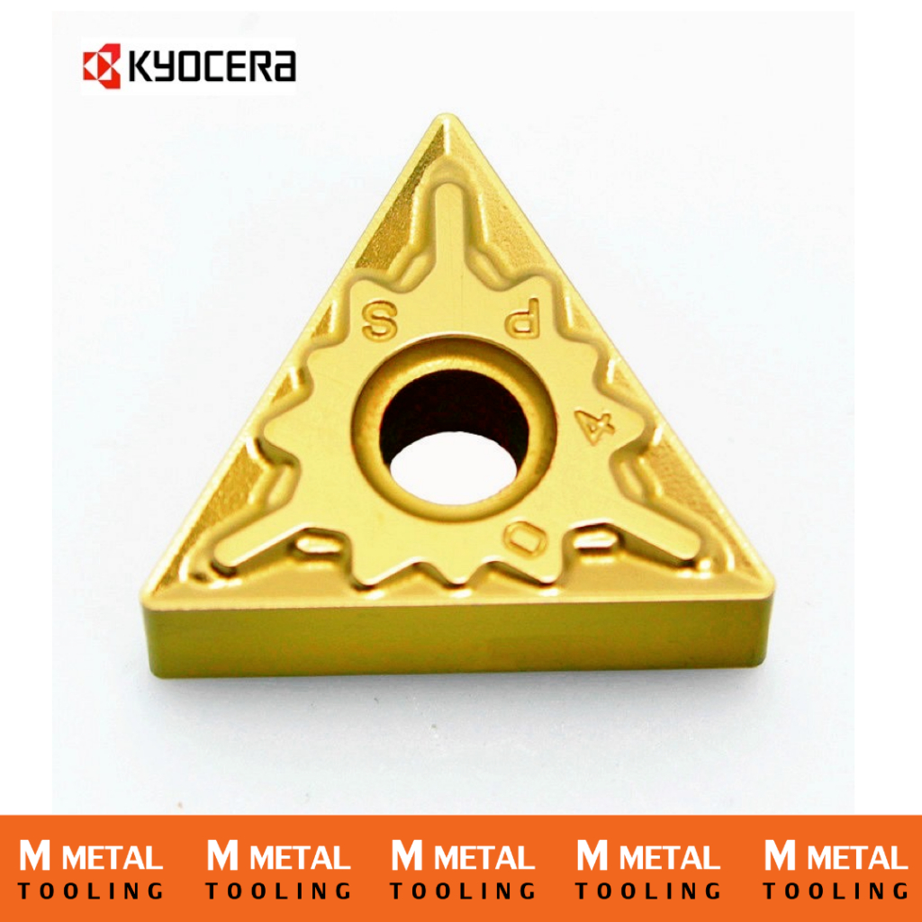เม็ดมีด Inserts Kyocera TNMG160408-PS CA6525 สำหรับกลึงงาน stainless 10เม็ด/1กล่อง