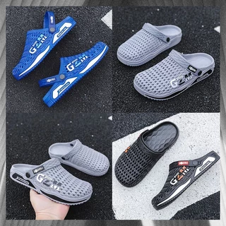 LxShop มาใหม่ รองเท้าแตะแบบสวมหัวปิด ดีเทลสวยโดดเด่น เรียบๆแต่เอาอยู่ หนุ่มๆต้องมี ใส่สบายมาก ทำความสะอาดง่าย วัสดุเป็
