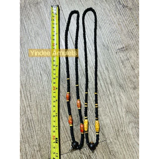 สร้อยกะลา หัวขุนกะลา ห้อยพระ 1 องค์ ยาว24นิ้ว สวมหัวได้ สำหรับผู้ชายและผู้หญิง