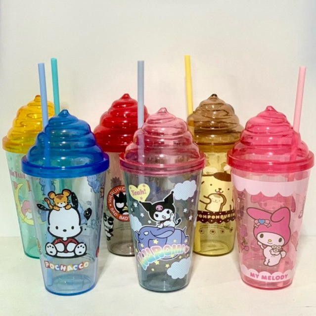 แก้วน้ำ Sanrio Characters ของใหม่ all cafe' only at 7 - eleven