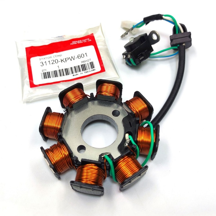 มัดไฟ ฟิวคอยล์ ชุดไฟ คอยล์ไฟ honda wave125r เวฟ125หัวเถิก ดรีม125 ไนท์125 เวฟ125บังลม รุ่นคาร์บู