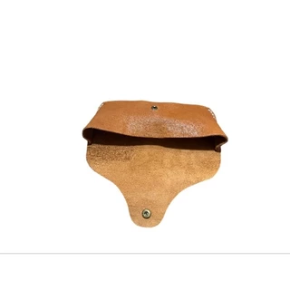 ซองหนังวัวแท้ใส่แว่นตา ซองใส่แว่นตา Glasses Leather Case ร้านไทย(แจ้งขอรับเพิ่มสายคล้องหรือสายรัดเข็มขัดฟรี)
