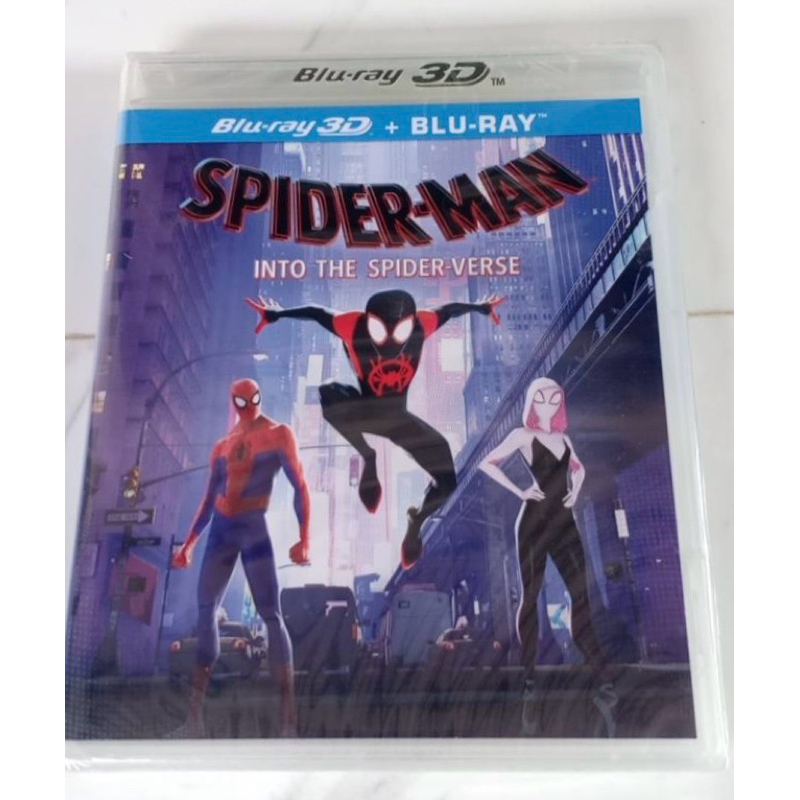 [พร้อมส่ง] Spider-Man : Into The Spider-Verse (Blu-ray 3D+2D / Marvel / Disney) แท้