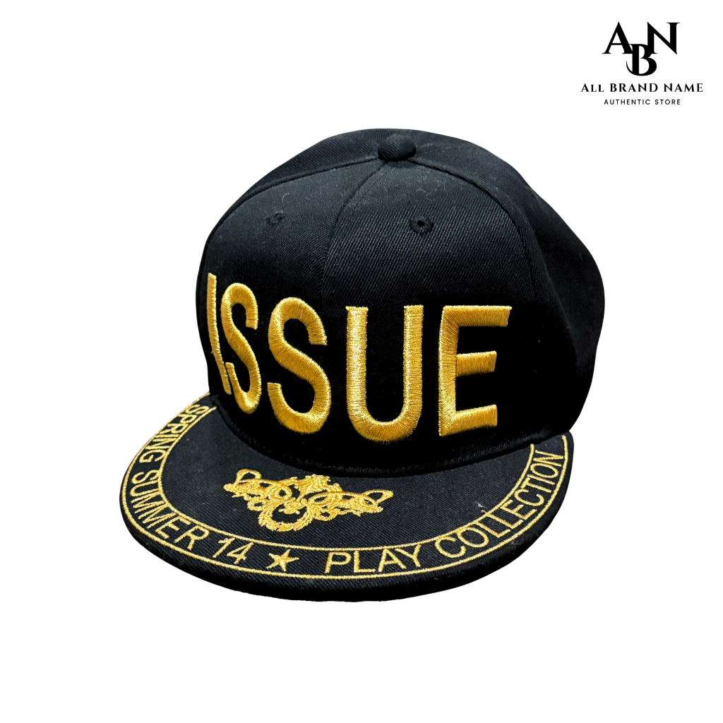 ISSUE Black & Gold Cap หมวกแก๊ป หมวกฮิปฮอป ดีไซน์สุดเท่ Limited Edition หายาก! Rare item! พร้อมส่ง!