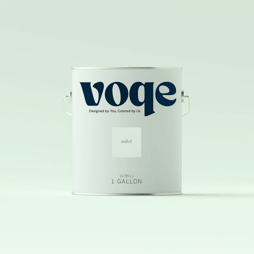 สีน้ำอะครีลิคแท้100% เฉดสี นมมิ้นต์ สีทาบ้าน ทาอาคารเกรดพรีเมี่ยม เนื้อสีเยอะ ปกปิดสนิท