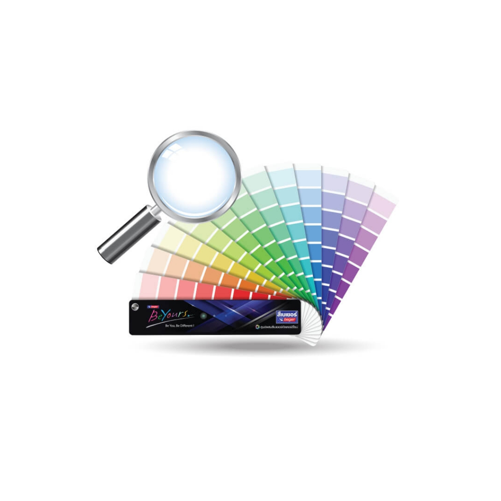 Beger Digital Fandeck แผ่นเฉดสีเบเยอร์ รหัสสีเบเยอร์ ดิจิทัล