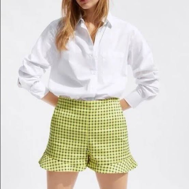 กางเกงขาสั้นแบรนด์ ZARA