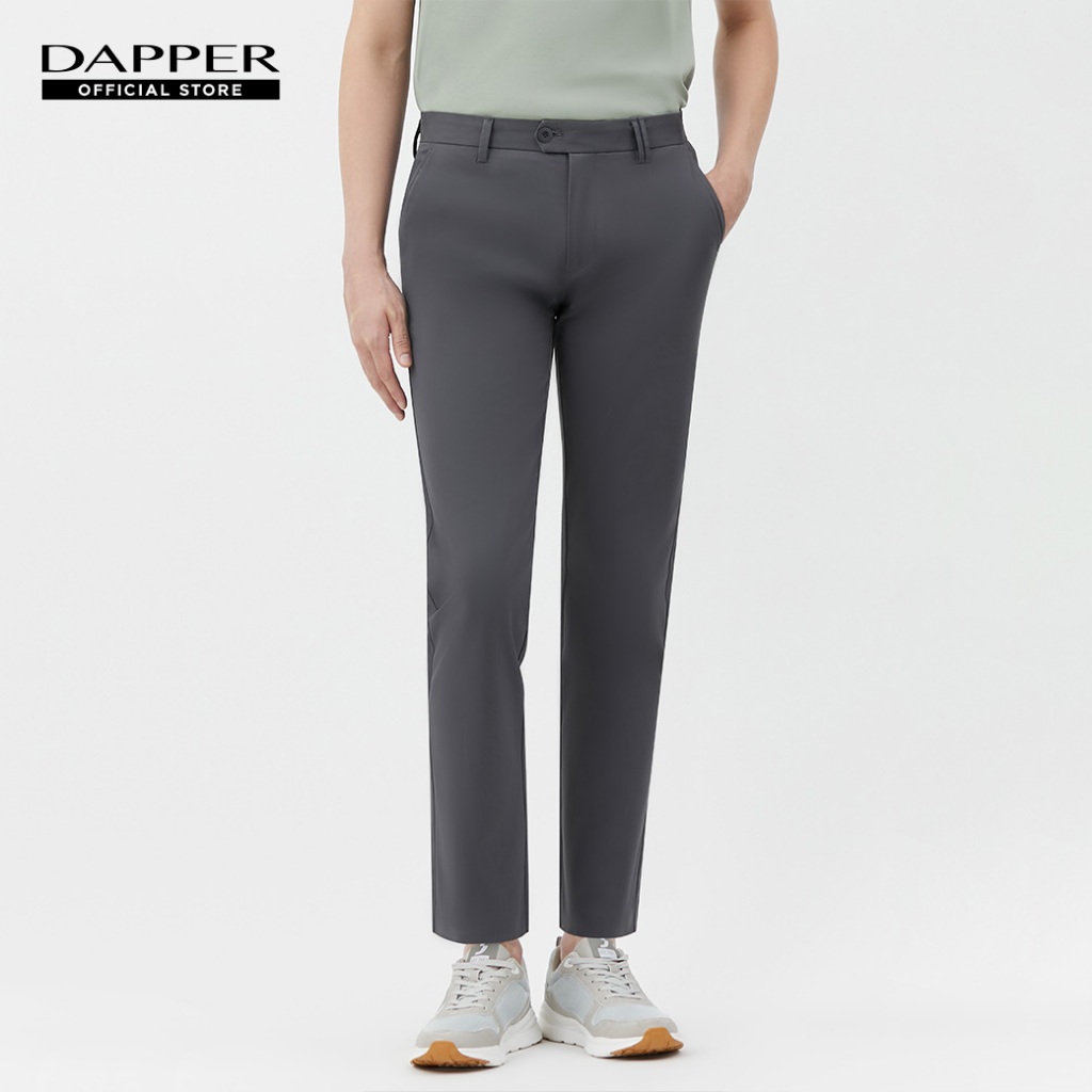 DAPPER กางเกงชิโน่ Basic Chino Pants สีเทา (TC9/GY/666SP)