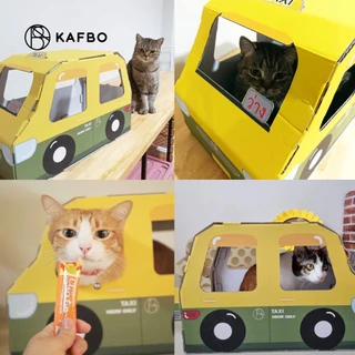 KAFBO Siam Fast&Furrious รถแมวสไตล์ไทย รถแท๊กซี่แมว รถเมล์แมว เรือแมว รถตุ๊กตุ๊กแมว ที่ลับเล็บแมว