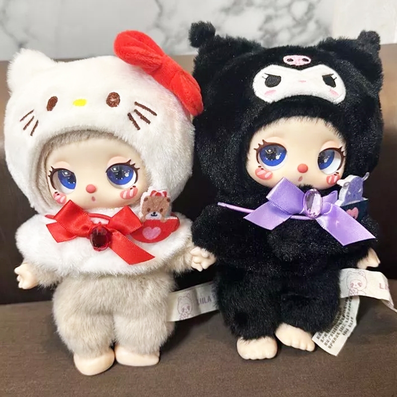 🔥ชุด Liila Lucky Cat ชุดน้องไลลา SANRIO ชุดตุ๊กตาลาบูบู้ในไทย ชุดน้องไลลาใหม่ เสื้อผ้าตุ๊กตา ผ้ากํามะหยี่ขนนิ่ม