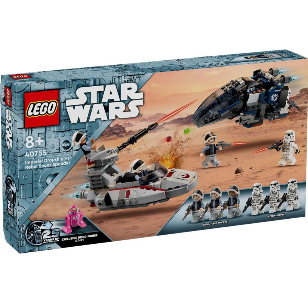 LEGO® Star Wars™ Imperial Dropship vs. Rebel Scout Speeder 40755