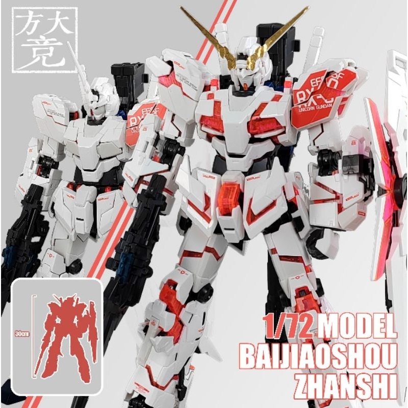 ชิ้นส่วนอะไหล่ 1/72 Unicorn [Fang Da Jing]