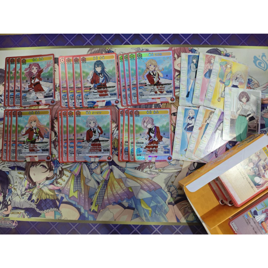 Union Arena Complete  สีแดง Gakuen Idolmaster UA27BT