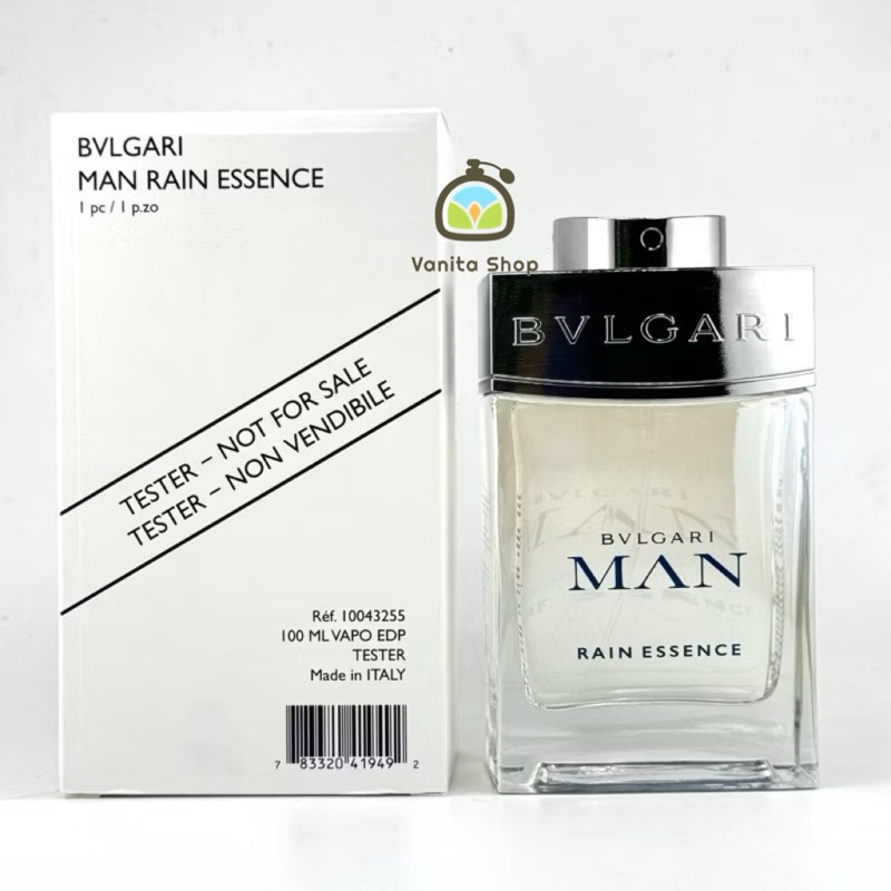 น้ำหอม แท้ 100% Bvlgari Man Rain Essence edp 100ml tester