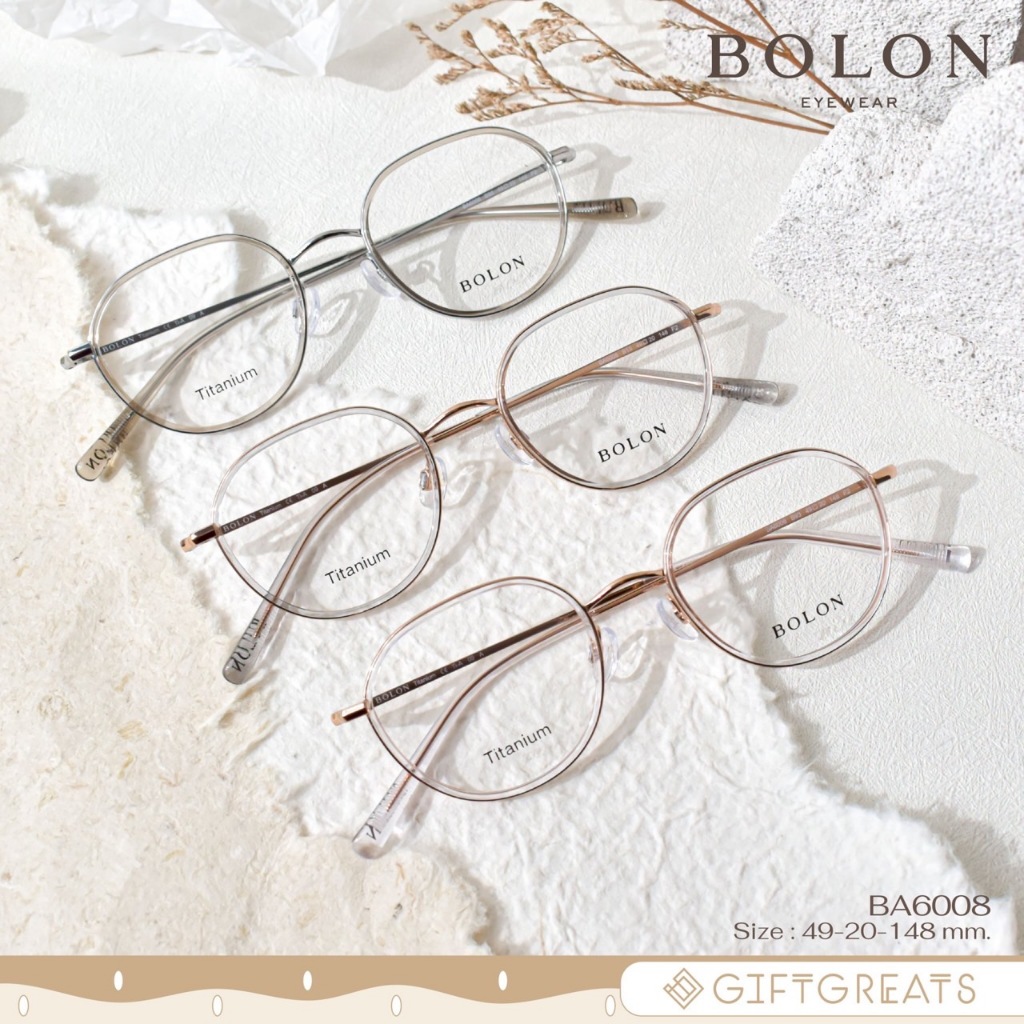 BOLON Cairo BA6008 - FW24 Bolon Eyewear กรอบแว่นตา โบลอน giftgreats